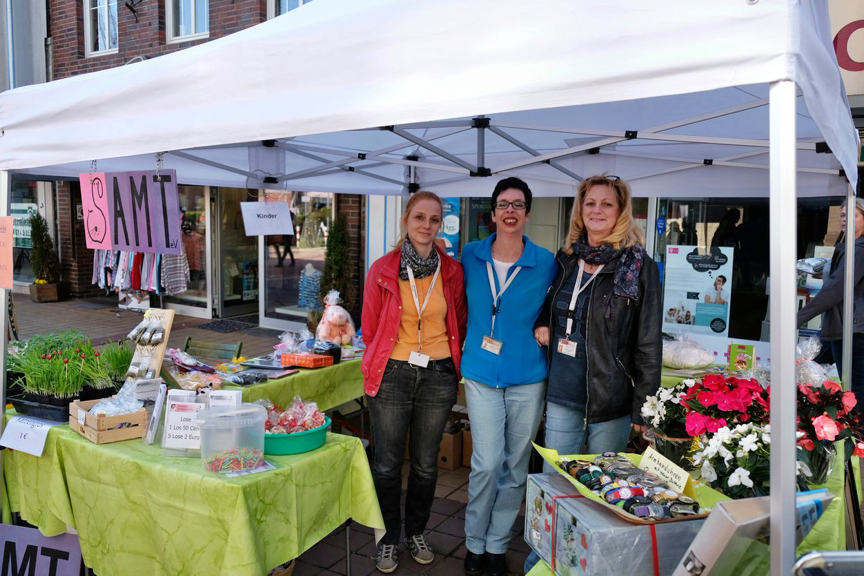 Das SAMT-Team auf dem Frühlingsfest